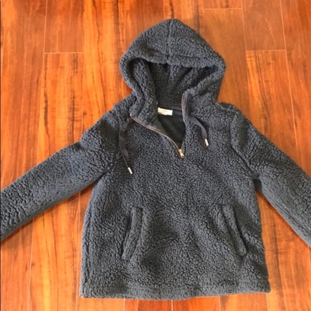 Cupio | Blue Teddy Pullover Sweater